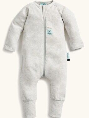 Ergopouch Long Sleeve Romper 0.2 tog - Grey Marle